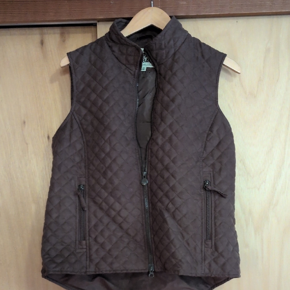 Women's Quilted Chocolate Brown Vest
